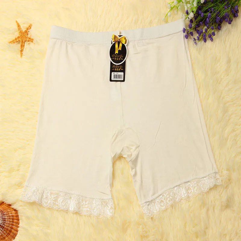 Lace White VU107, женские трусики, дышащие, Модальные, Женское кружевное белье, трусы-шорты, черный, белый, серый цвет - Цвет: Lace White