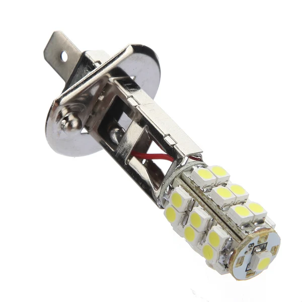2 шт. H1 ксеноновый белый 25SMD 12В DC Автомобильный Стайлинг светодиодный фонарь