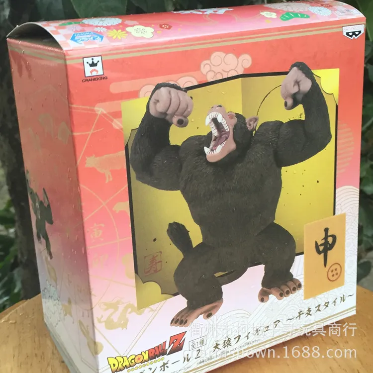14 см Dragon Ball Z Banpresto Сон Гоку King Kong ПВХ Коллекция Фигурки игрушки для подарок