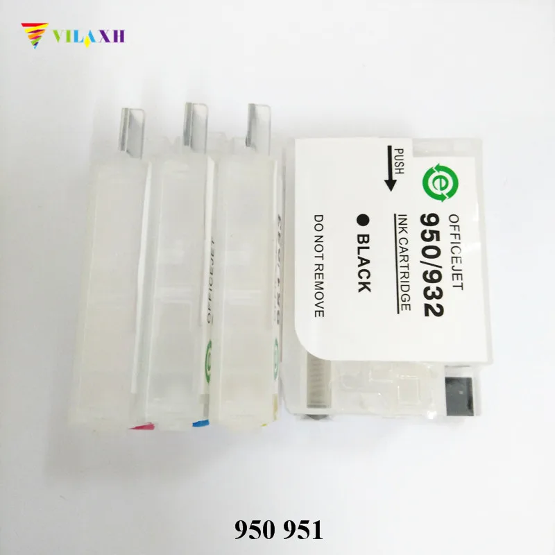 Vilaxh 950 многоразовый картридж для принтера HP 950XL 951 XL Officejet Pro 8100 8600 8630 8610 8620 8680|ink