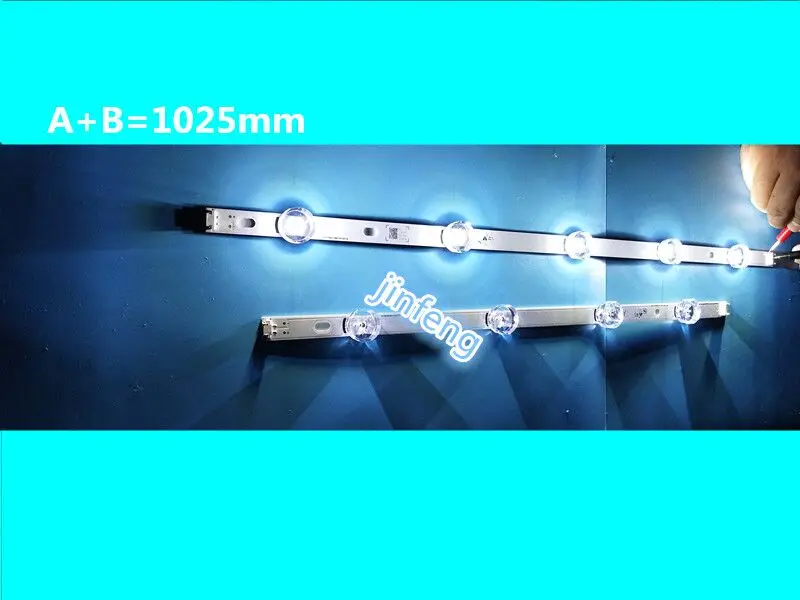 10 шт. Светодиодная лента для LG Innotek DRT 3 0 49 &quotA/B 49LB5500 49LB550V 49LB5550 6916L-1944A 6916L-1945A 6916l-1788A
