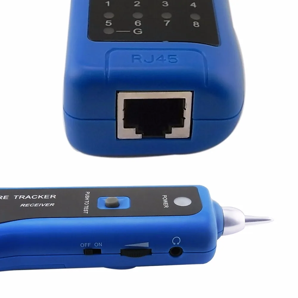 Тестер непрерывности провода тон трекер кабель RJ45 RJ11 телефонный провод