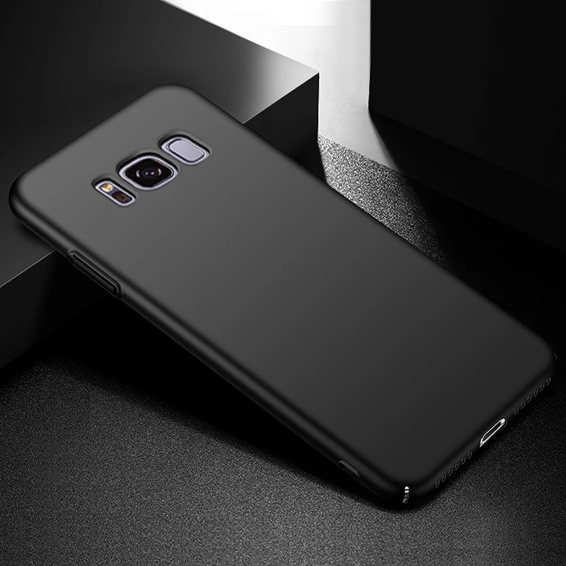 YonLinTan Coque чехол для samsung galaxy S8 S 8 Plus Жесткий ПК на роскошный простой матовый