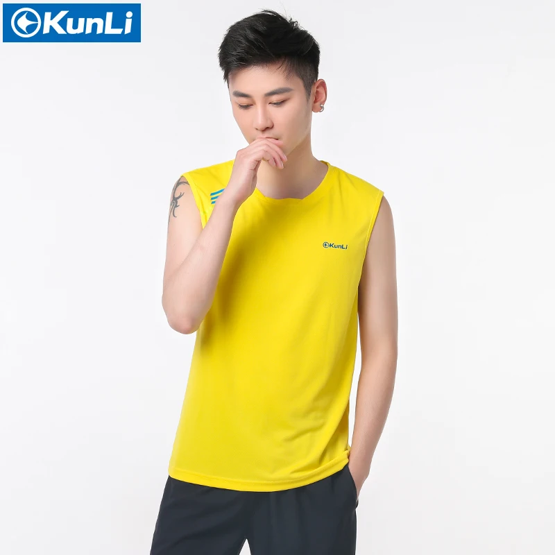New Original Kunli mens badminton shirt sports clothing running T-shirt tennis tabe kids boys Soccer Jerseys | Спорт и развлечения