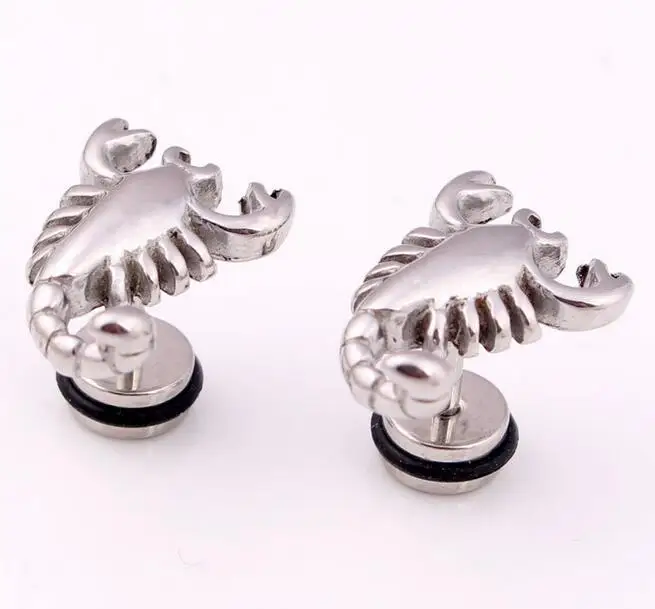 Серьги-гвоздики мужские из нержавеющей стали 2 шт. | Украшения и аксессуары