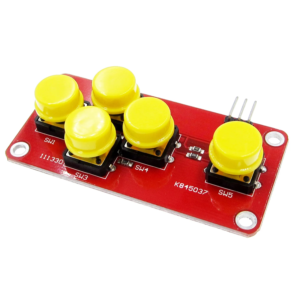 

AD Keyboard Simulate Five Key Module Analog Button Sensor Expansion Board