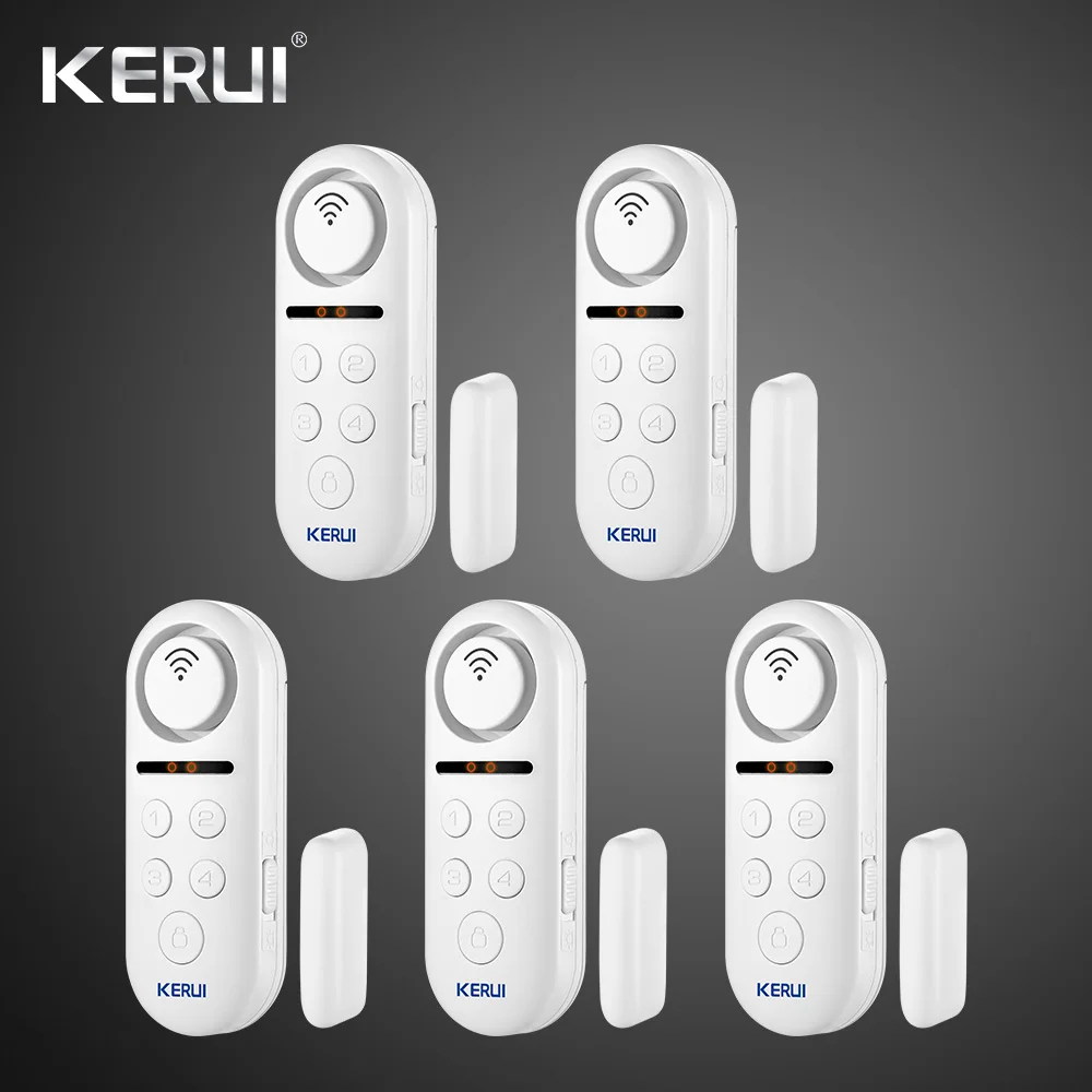 KERUI WD3 Wi-Fi дверная сигнализация Система управления приложением домашняя охранная сигнализация 120дБ датчик окна пароль охранная сигнализация система безопасности