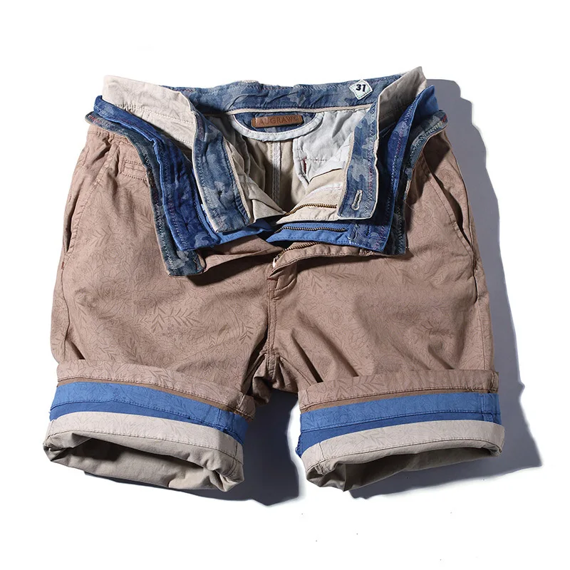 Мужские шорты размер 36 длина до колена с карманами военные зеленые хаки синие