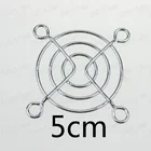 Компьютерный Вентилятор Gdstime, 100 шт., защита 5 см, сетка для гриля, 50 мм * 50 мм, вентилятор, железная сетка, металлические вентиляторы из нержавеющей стали для гриля