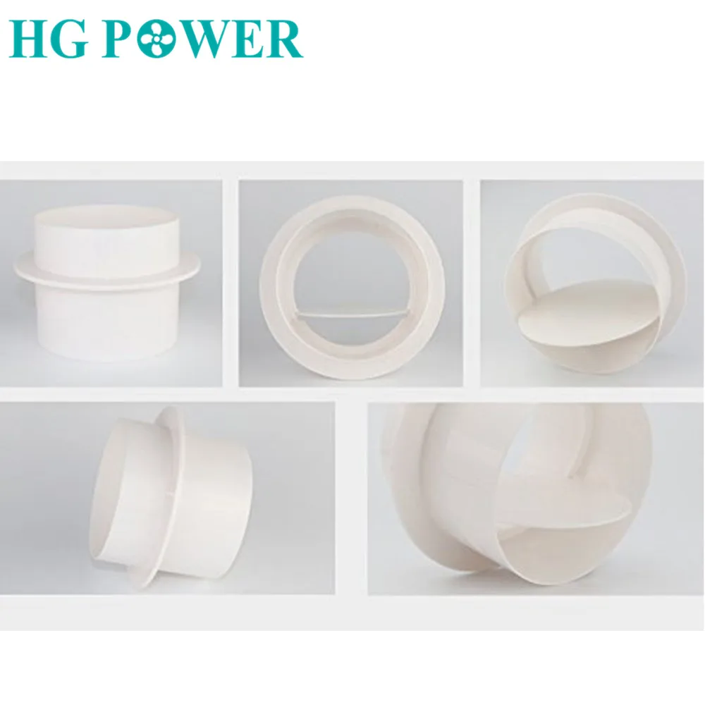 Задвижка для блокирования сквозняков и вентиляции с обратным затвором для воздуховодов диаметром 150 мм в кухнях и домах.