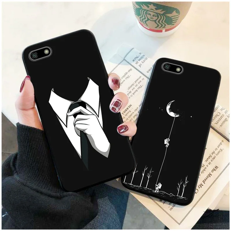 YOUVEI Case For Coque Huawei Y5 Y6 Y5 Y6 Y9 Case Soft TPU Back Cover For Huawei Y5 Y6 Y7 Y9 Prime Phone Case