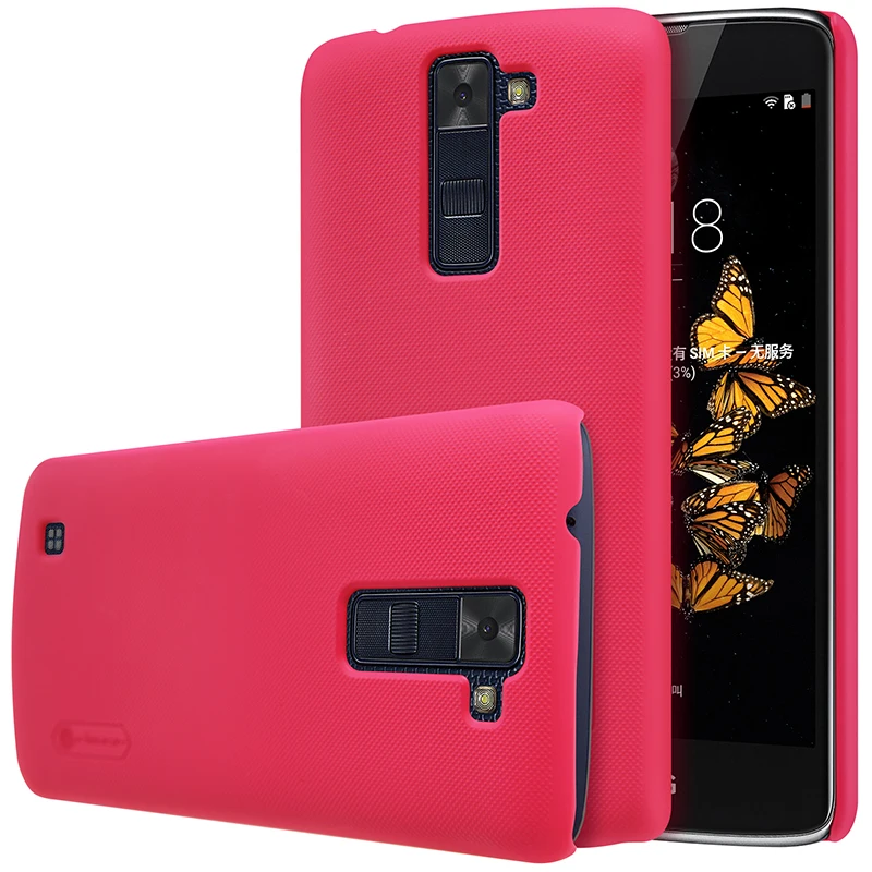 Оригинал nillkin для lg k8 case супер матовый экран обложка тонкий броня anti fingersprint