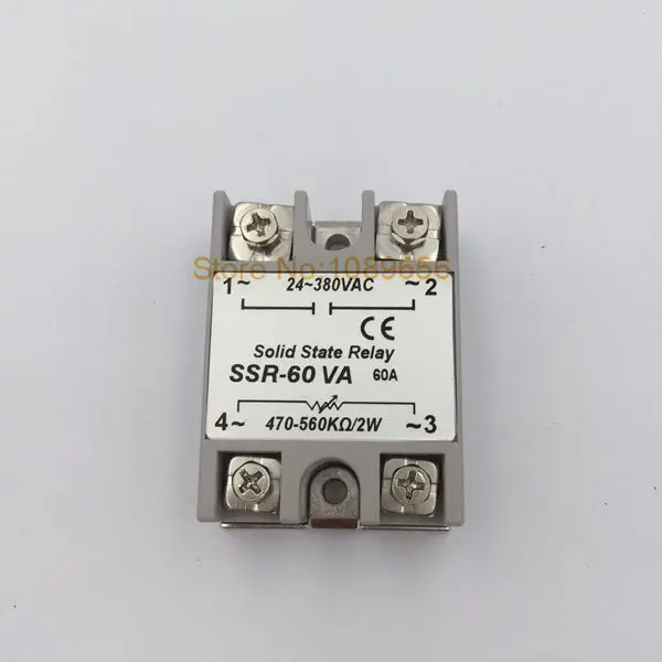 Твердотельные реле SSR 60VA 470 560K 20 380V AC твердотельного сопротивления регулятор|ac