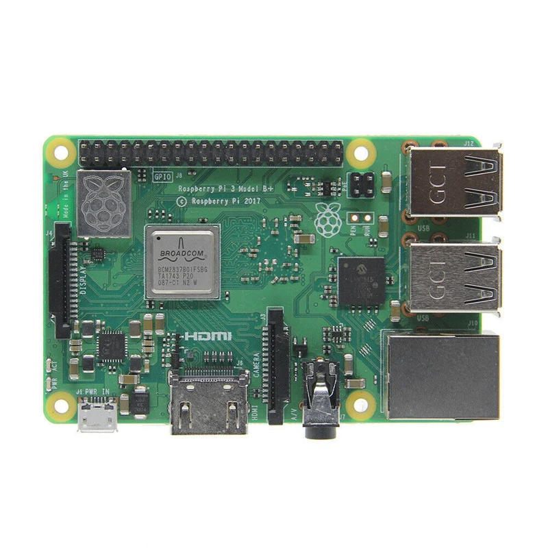 4 в 1 Raspberry Pi 3 Model B + (плюс) плата мини-чехол/корпус охлаждающий вентилятор радиаторы