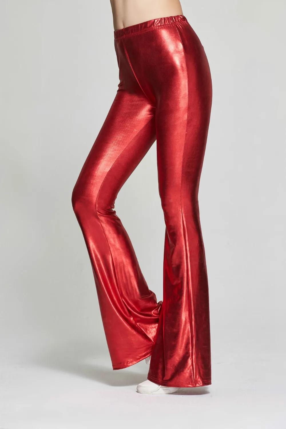 Женские расклешенные джинсы для женщин в стиле бойфренд с блестками и высокой