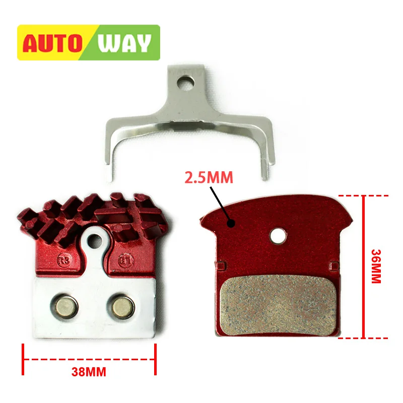 Autoway 1 пара/лот дисковые Тормозные колодки для велосипеда Shimano XT M785 M960 M615 Deore TR