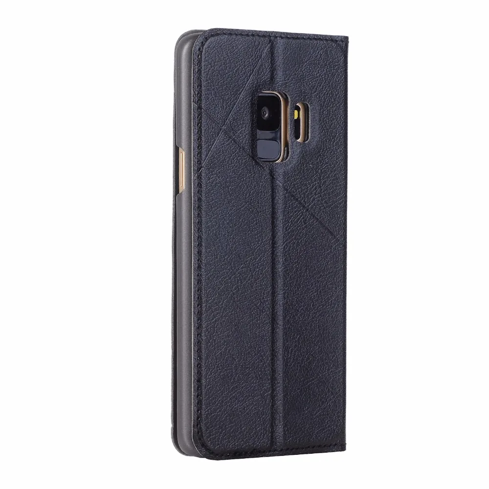 FDCWTS кожаный чехол с Откидывающейся Крышкой для samsung Galaxy S9 плюс Чехол футляр в виде