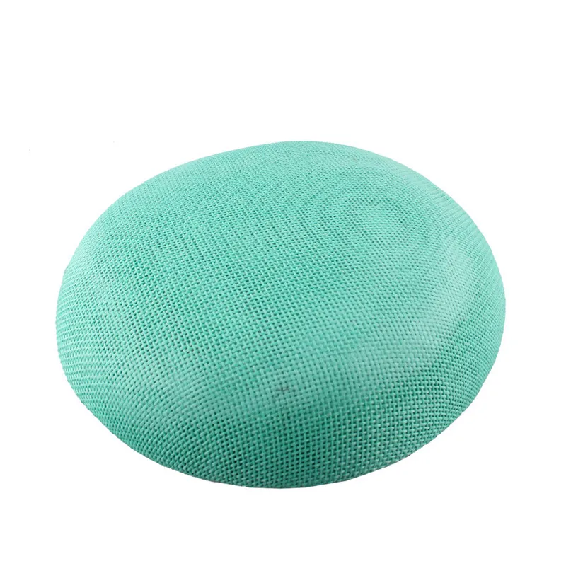 emerald green 15 см имитация Sinamay основа для вуалетки вечерние головные уборы DIY аксессуары для волос коктейльный головной убор для приемов millinery 16 цветов - Цвет: emerald green