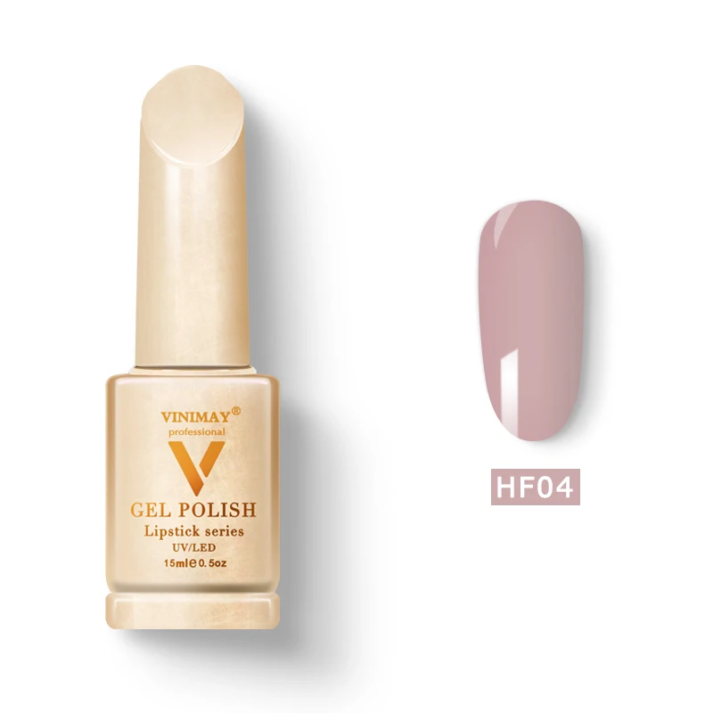 HF04 VINIMAY Франция гель лак для ногтей vernis полуперманентный УФ замочить от Гель-лак для нейл-арта праймер маникюр ногтей гель Lacque - Цвет: HF04