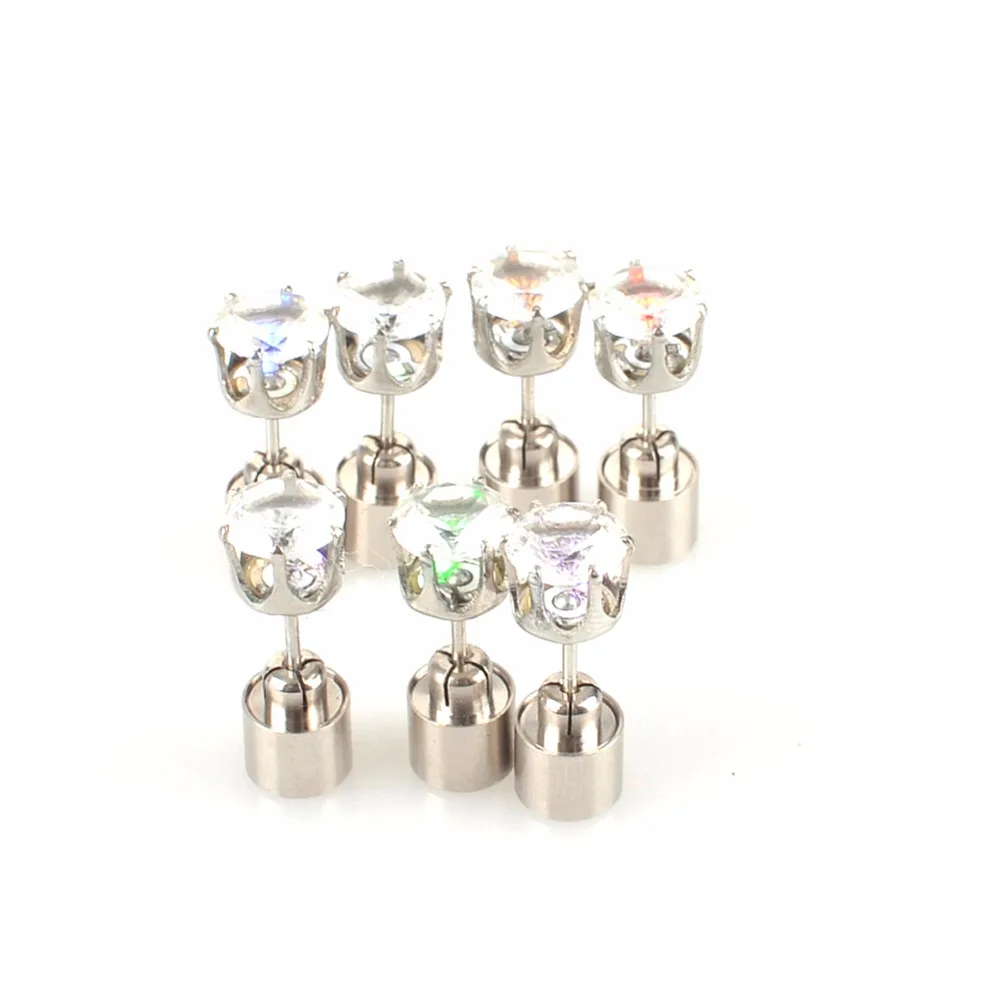 Серьги Пусеты Из Нержавеющей Стали светится в темноте 2018|fashion stud earrings|stud earringsear