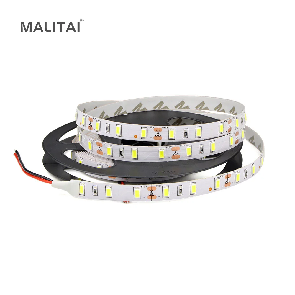 5 м 10 15 20 25 50 SMD 5630 Светодиодная лента 60LED/м 12В декоративная светодиодная лампа