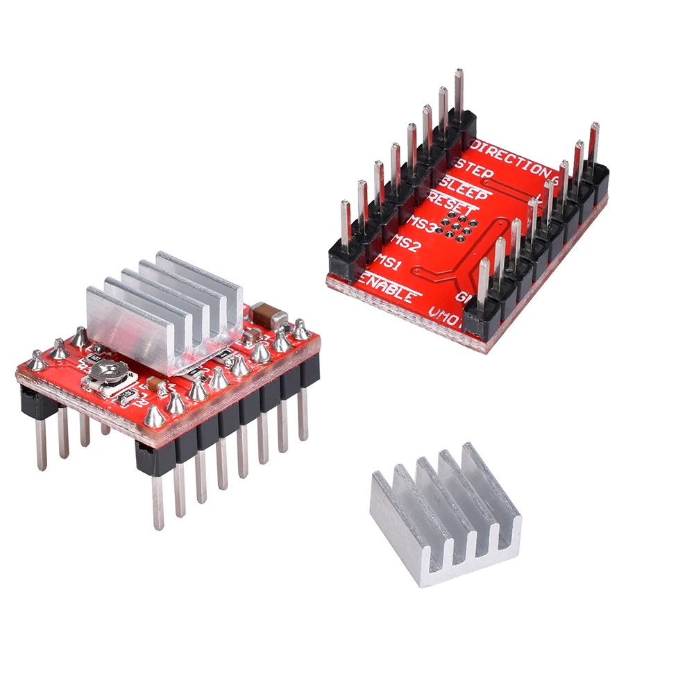 Плата Расширительная для ЧПУ Arduino V3.0 гравер + 4 драйвера шагового двигателя A4988 с