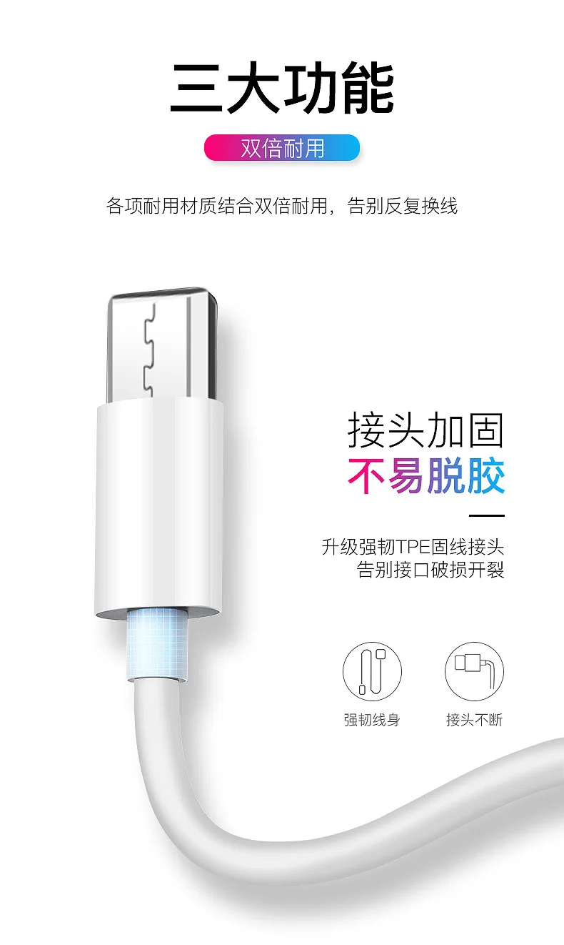 1 м 2 м 3 м 2 а USB кабель для мобильного телефона Micro usb type-C кабель для зарядного устройства для samsung Xiaomi зарядный кабель Micro USB шнур для зарядного устройства