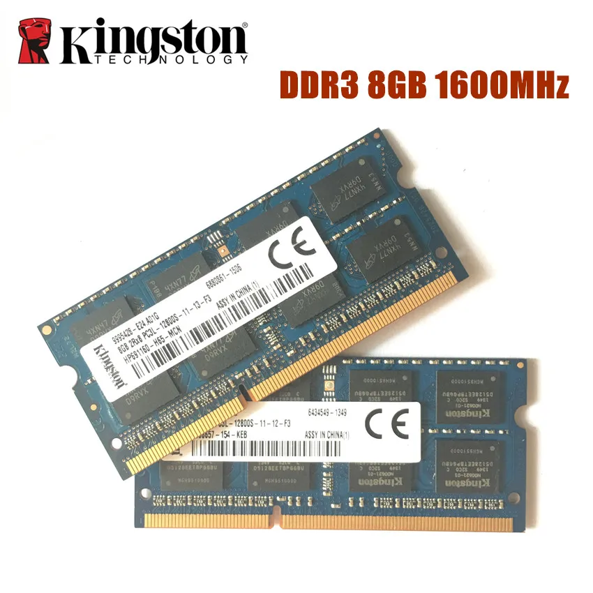 Модуль оперативной памяти для ноутбука Kingston Память DDR3L 8 ГБ DDR3 1600 МГц Гб PC3L 12800S