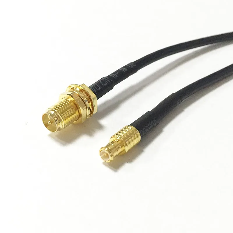 

Modem Coaxial Cable RP-SMA Female Jack Nut Switch MCX Male Plug Connector RG174 Cable 20CM 8inch Adapter Jumper RF Pigtail