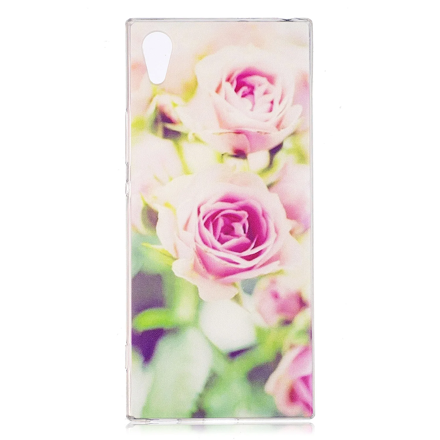 Flowers butterfly patterned case back covers for Sony Xperia XA1 phone cases capa XA 1 soft silicon Bumper Fundas Coque |