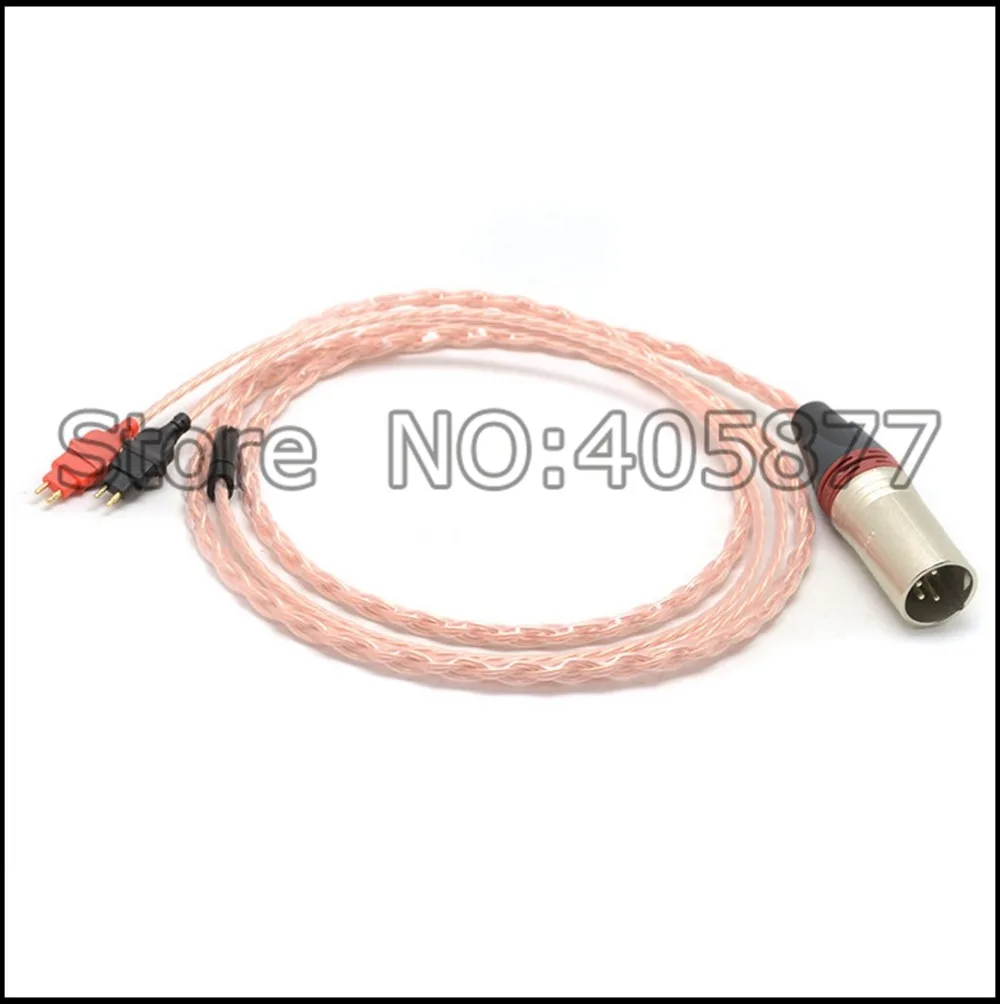 4-контактный XLR Male 5N кабель из чистой меди для наушников HD700 гарнитуры |