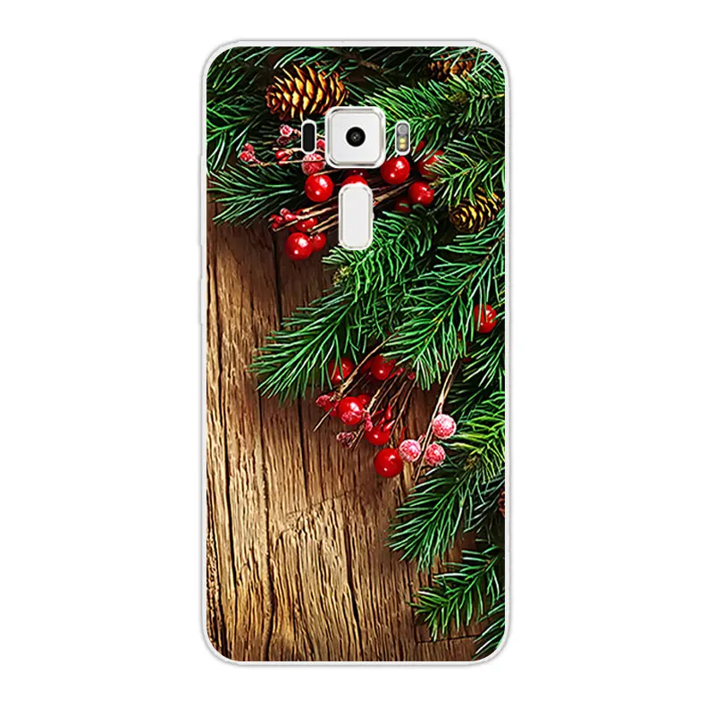 31 Для Asus Zenfone 3 ZE552KL ZE520KL Max ZC550KL ультра тонкий чехол из ТПУ и силикона с рождественскую ночь задняя крышка из прозрачного Fundas 5,5 дюймов Coque - Цвет: 31