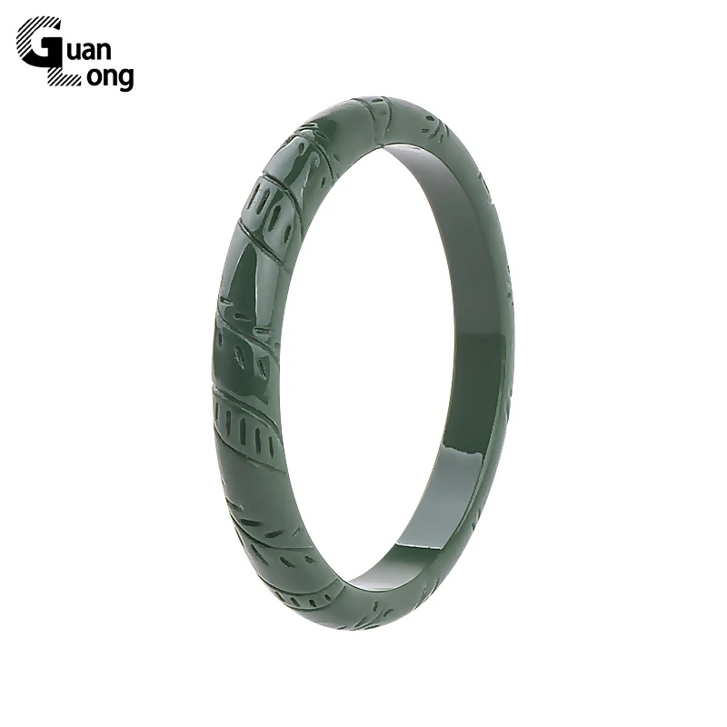 Женский браслет на запястье GuanLong ювелирное изделие из смолы новинка 2017|bangles