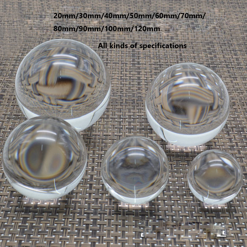 10 шт./лот Высокоточный 50 мм твердый прозрачный стеклянный шарик uesd для