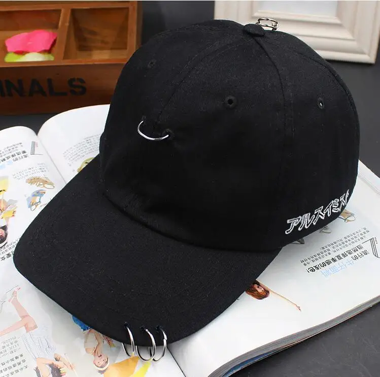2017 Защитная Кепка в стиле хип-хоп мужская летняя бейсболка с кольцом Спортивная