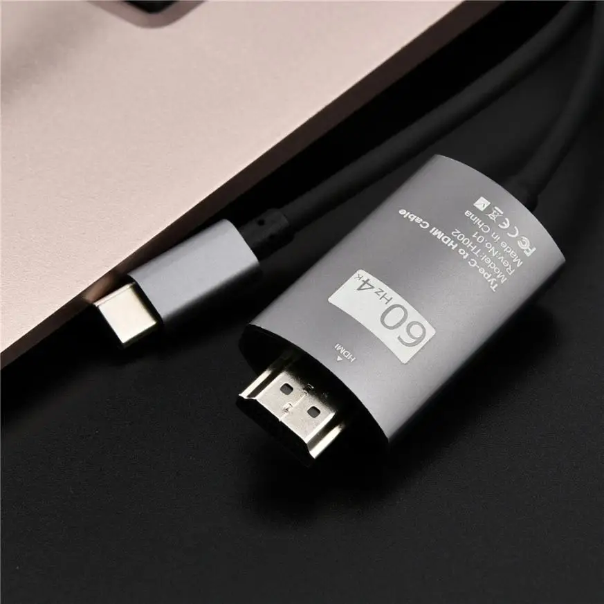 Новый адаптер кабель USB Type C Lightning к HDMI w/зарядный для Samsung Galaxy S9 iPhone гаджет l0807 #3| |