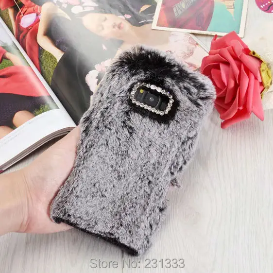 Мягкий чехол из ТПУ с бантом для Samsung Galaxy A5 2017 Модный мягкий длинным ворсом и