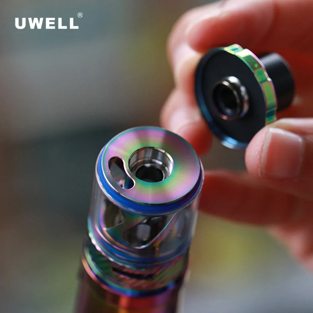 Оригинал 80 Вт Uwell Nunchaku Танк испаритель с 2 мл/5 мл распылитель электронная сигарета