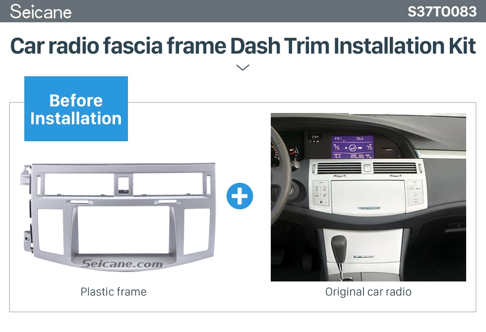 Автомагнитола Seicane 2DIN для Toyota Avalon 2006 автомобильный стерео-адаптер CD накладка панель пластина рамка в тире монтажные наборы
