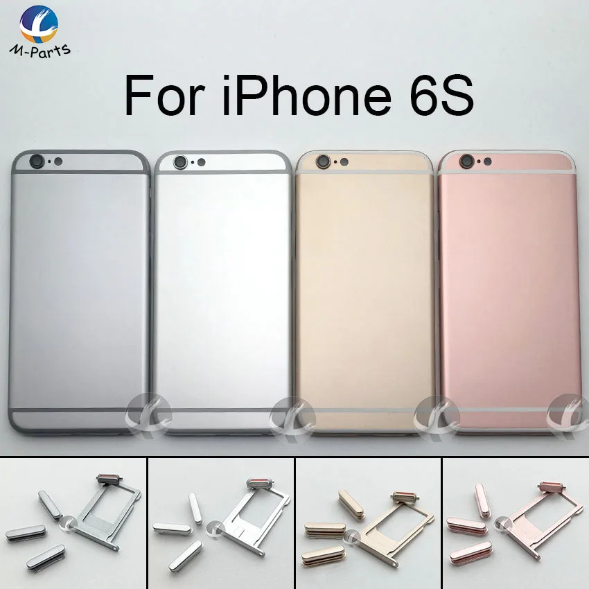 Для iPhone 6, 6 S, 6 Plus, 6 S, 6S Plus, OEM, AAA, металлический чехол, крышка для батареи, корпус, средняя крышка, чехол, корпус, можно настроить IMEI