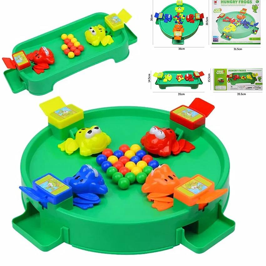 

1PC Frog Eating Bean Board Games Parent-child Interactive Toy Kid Educational Toys Family Party Game Props Baby Birthday Gifts