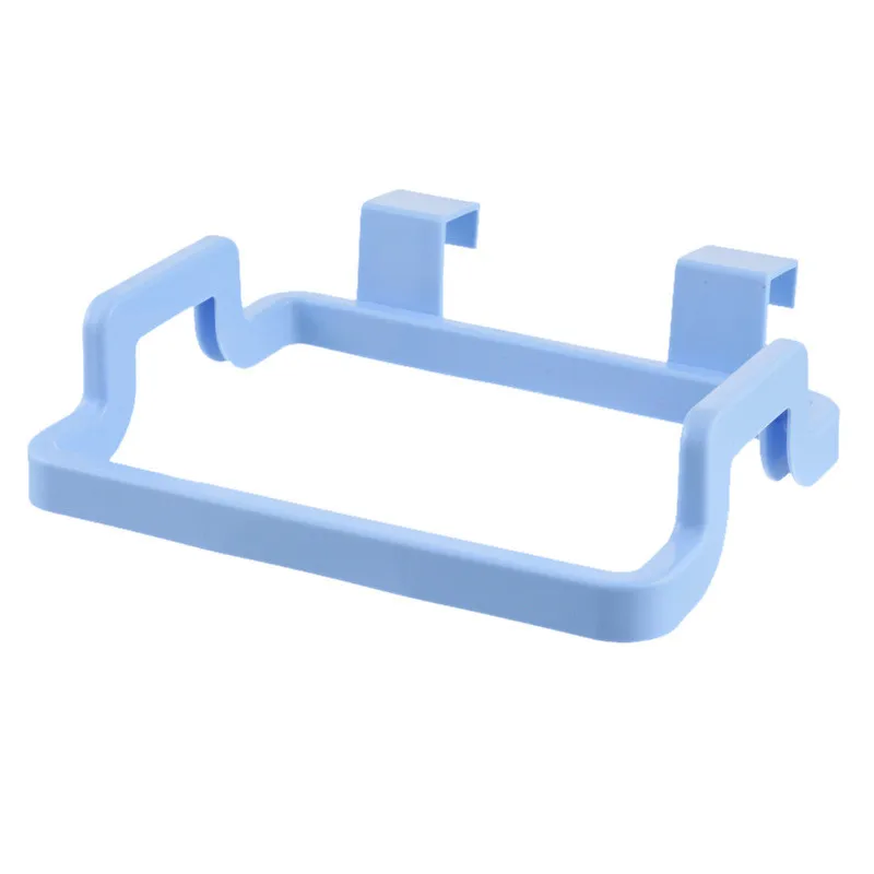 Держатель для мусорного мешка, держатель для мусорного мешка, Висячие кухонные шкафы для хранения полотенец - Цвет: Синий