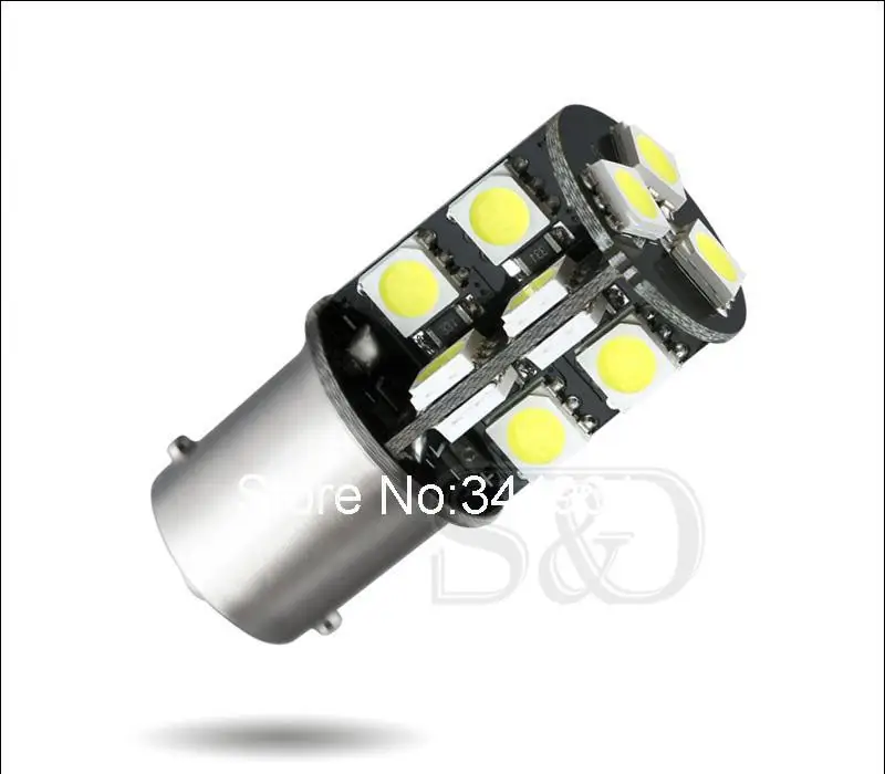 1156 BA15S 19 SMD CANBUS OBC безошибочная автомобильная светодиодная лампа p21w R5W