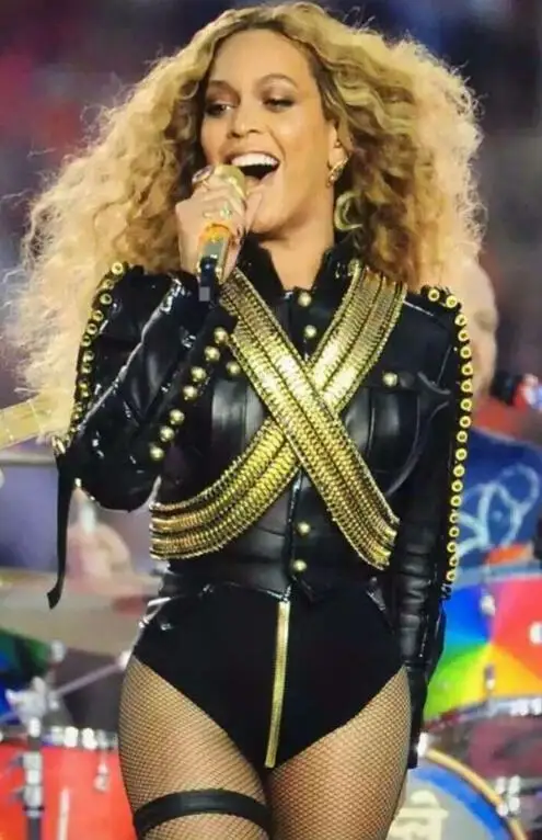 Сценические костюмы для певцов танцевальный костюм сцены Dj сервис Beyonc кожаный