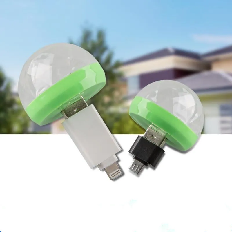 Миниатюрный USB фонарь для дискотеки светодиодный вечеринки портативный