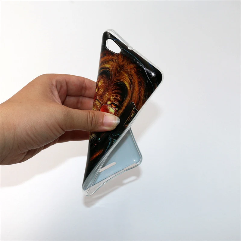 Мультяшный чехол для Highscreen power Rage EVO мобильного телефона TPU окрашенный красивый