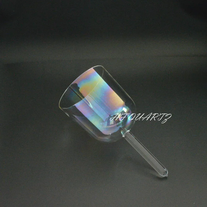 HF новейшая 3th Octave Cosmic Crystal Поющая чаша с ручкой играющий молоток семью