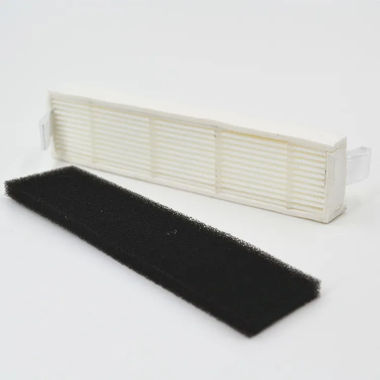 

5x Robot Vacuum Cleaner hepa Filter + 5x Sponge for ecovacs deebot slim2 DA60 Robot Vacuum Cleaner Parts slim DA60 brush filters