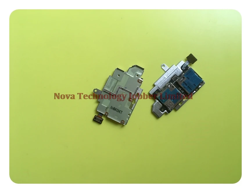 

Wyieno S 3 Sim Card Reader Flex For Galaxy S3 i9300 SIM Flex cable Memory SD Card Slot Holder Replacement Parts