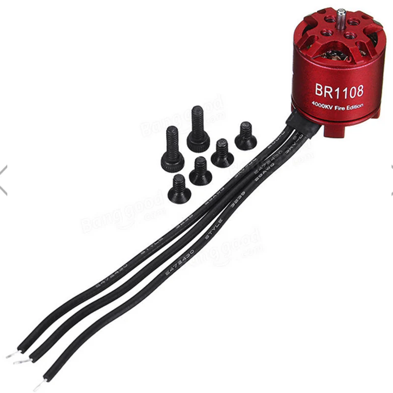 Racerstar 1108 BR1108 Edition 4000KV 6800KV бесщеточный двигатель для радиоуправляемых дронов FPV Racing